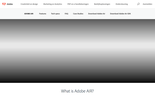 Adobe air