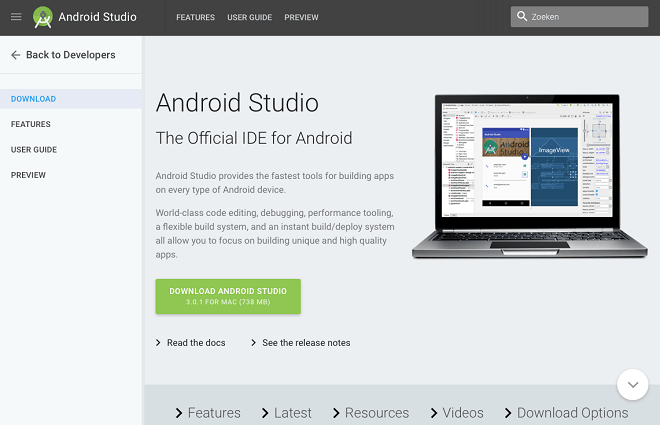 IDE voor Android