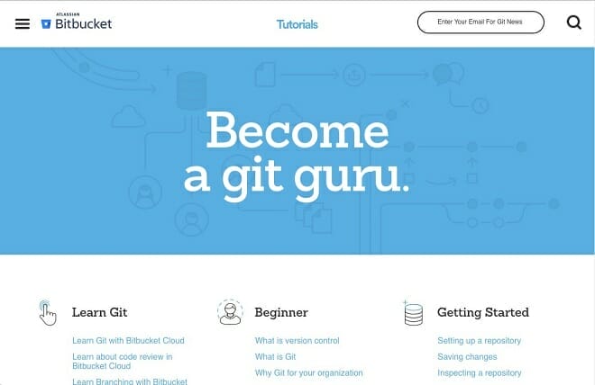 Bitbucket screenshot