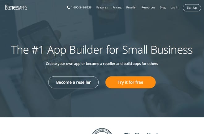 BiznessApps website