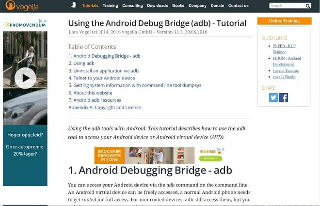 Vegella android debugging