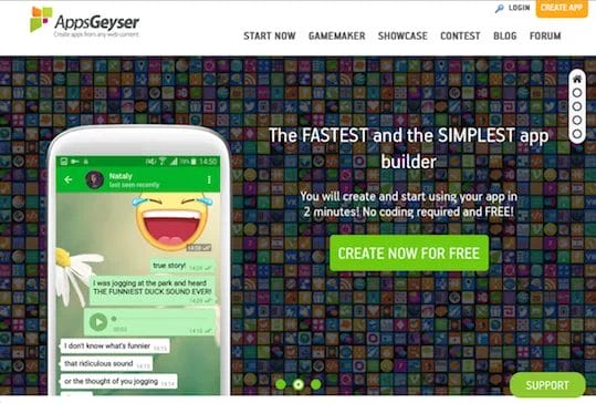 appsgeyser.com screenshot