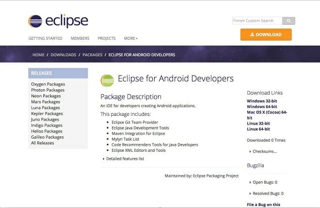 Eclipse for Android Developers