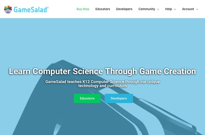 Gamesalad app maker screenshot