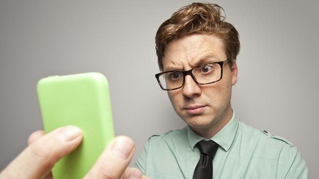 verward door telefoon